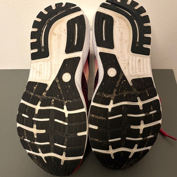 Brooks Ghost 16 Hot Pink and Blue Women's Sneakers - Picture 5 of 6